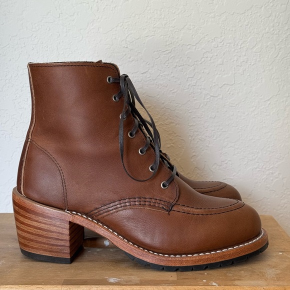NWOT Red Wing Clara Boot is Amber Harness leather size 7 - Picture 8 of 15